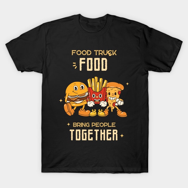 Food truck T-Shirt by Where's my food truck